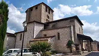 The church of Notre-Dame in Dénat