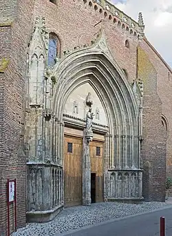 Porch of the church