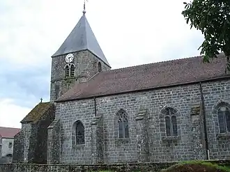 The church in Pouilly-en-Bassigny