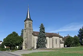 The church of Saint-François-Xavier at Saint-Barthélemy