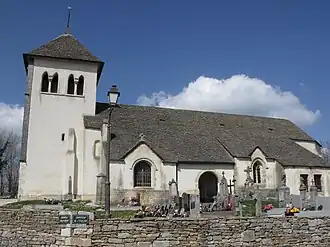 The church in Chaux-lès-Châtillon