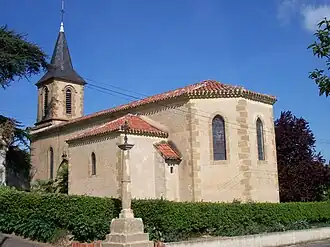 The church in Castex