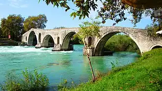 Bridge of Arta in Arta, Greece
