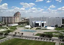 The government building