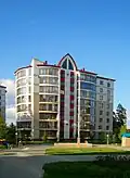 A modern apartment in Barnaul.