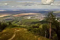 Belokurikha. View of the city from Mount Tserkovka