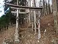 三峰神社奥宮鳥居