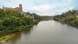Part of the old city of Albi