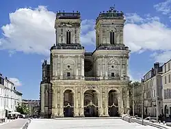 Auch Cathedral, west front