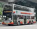 A Alexander Dennis Enviro500 MMC double-decker bus in Singapore