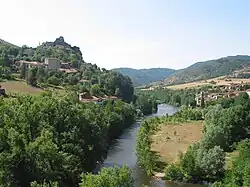 The Allier river.