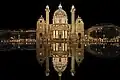 The Karlskirche (St. Charles' Church) in Vienna among the most important Baroque churches north of the Alps