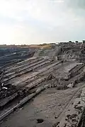 Stone quarry in Belgium.