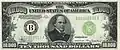 Salmon P. Chase was on the front of the $10,000 bill