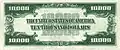 the back of the bill only showed the number 10,000