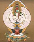 Tibetan painting from 2021