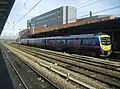 185127 at Doncaster with a Manchester Airport service on 3 November 2007