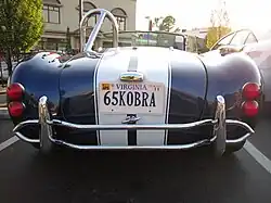 1965 AC Shelby Cobra (most common view)