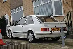 1985 Ford Escort RS Turbo rear