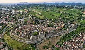 Panorama of the Cité de Carcassonne