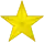 Gold star