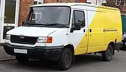 LDV Convoy with a low-roof (before improvements)