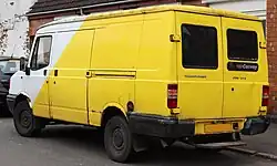 LDV Convoy with a low-roof (before improvements)