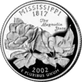 Mississippi quarter dollar coin