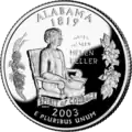 Alabama quarter dollar coin