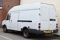 LDV Convoy with a high-roof (after improvements)