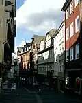 The Neustadt in the centre of Marburg
