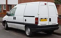 Peugeot Expert rear after improvements