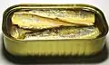 After opening, the tin looks like this.