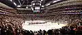 Inside the Xcel Energy Center before the 2009 Boys High School Championship game between Eden Prairie and Moorhead.