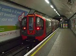 A train at Euston.