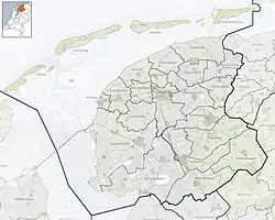 Dokkum is located in Friesland