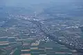 Aerial view of Kirchberg