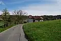 Village entry of Clavaleyres