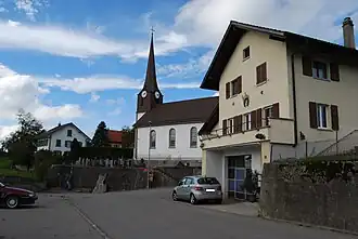 The Catholic church of Ponthaux