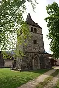 Former steeple of Peney