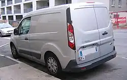 2014 Ford Transit Connect  (before improvements)