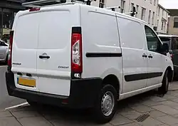 Peugeot Expert rear after improvements