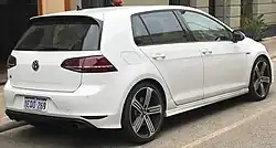 Golf R hatchback (pre-facelift)