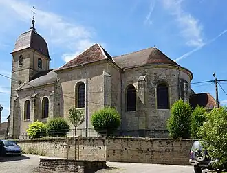 The church of Saint-Pierre in Villers-lès-Luxeuil