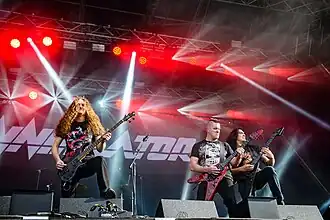 Annihilator performing in 2016