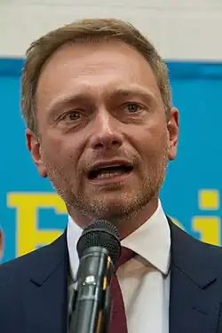 Christian Lindner(FDP)from North Rhine-Westphalia