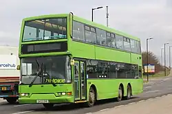 BrightBus Volvo B7L with East Lancs Nordic bodywork in the United Kingdom 2017