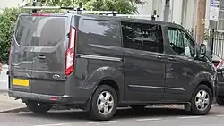Ford Transit Custom (before improvements)