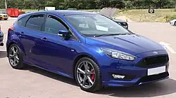 Ford Focus after facelift
