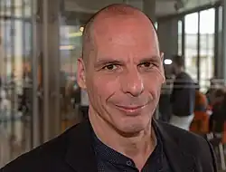 Photograph of Yanis Varoufakis